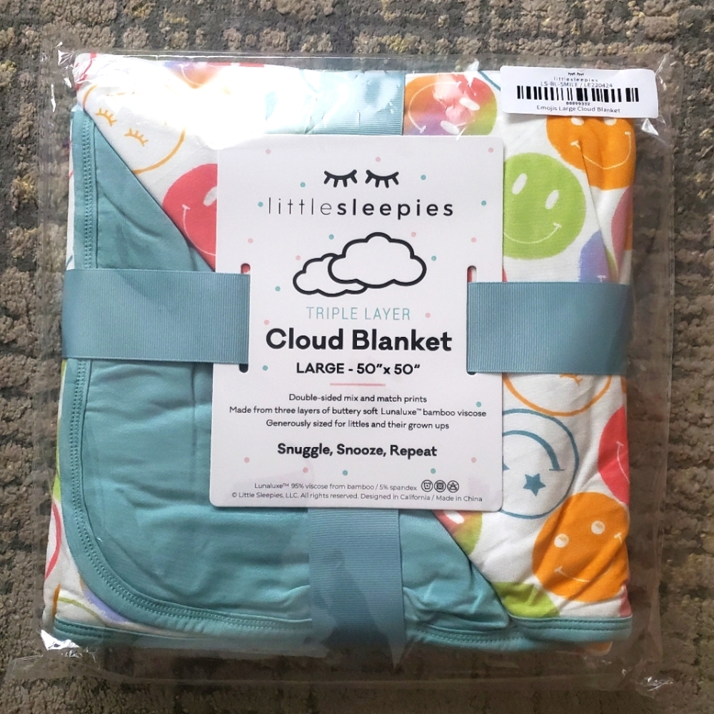 New Little Sleepies Cloud Blanket